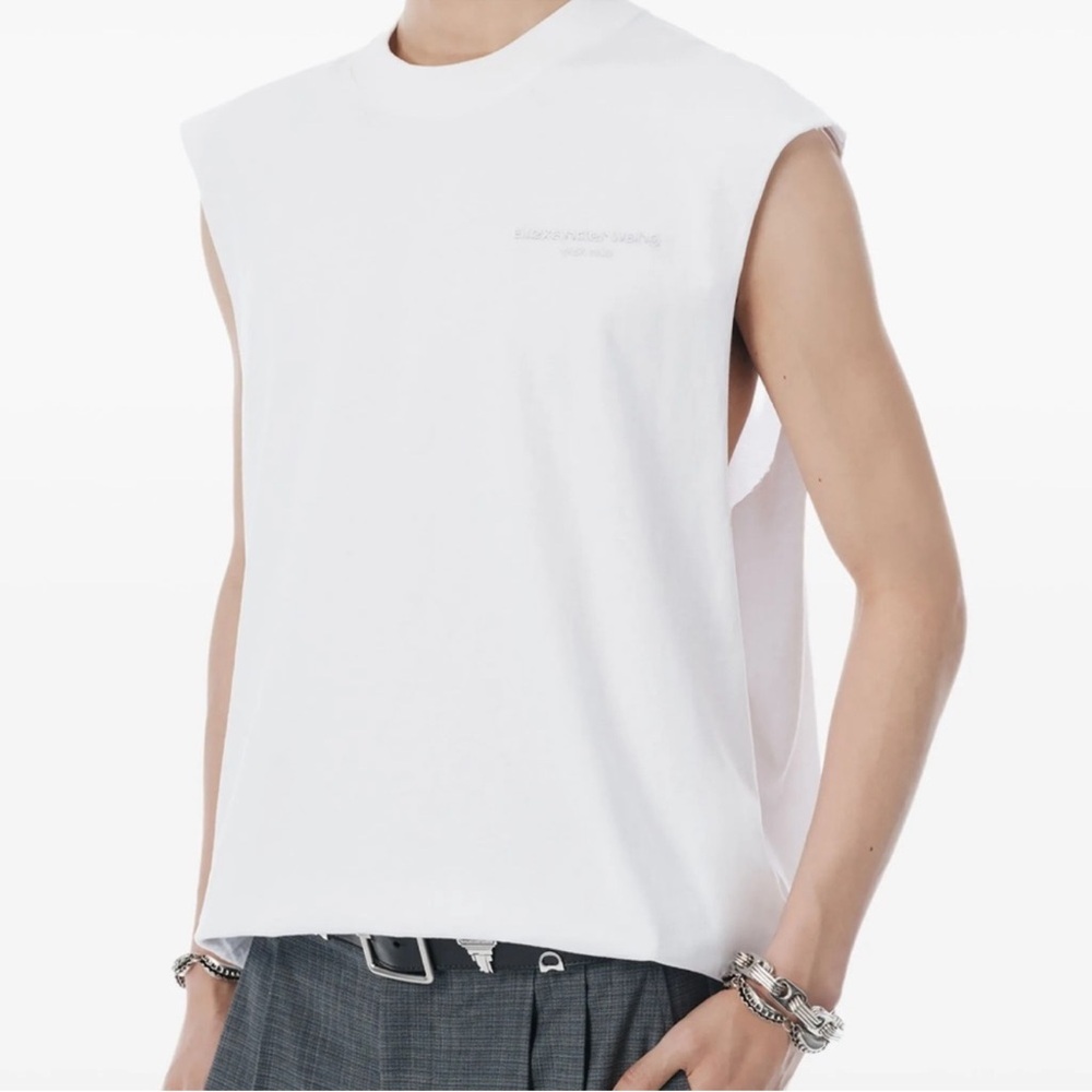 Alexander Wang Classic White Tank Top